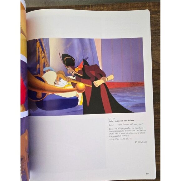 The Art Of Aladdin Sotheby's Auction Catalog October 9 1993 Disney Memorabilia - Picture 10 of 11